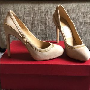 Ferragmo - Rory suede heel